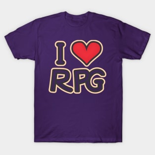RPG Game I love RPG T-Shirt
